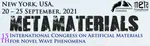 Invited and contributed talks at Metamaterials 2021