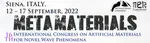 Invited and contributed talks at Metamaterials 2022