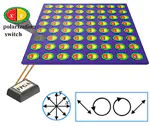 Simultaneous conversion of polarization and frequency via time-division-multiplexing metasurfaces